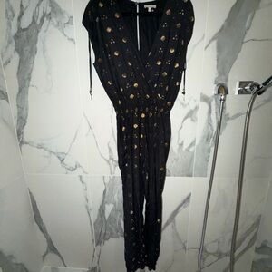 Joie Jumpsuit with Gold Detail